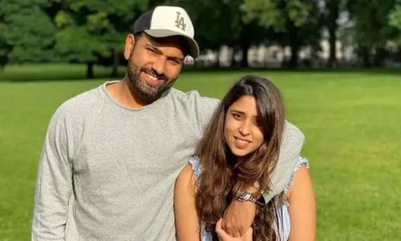 Rohit Sharma And Ritika Sajdeh