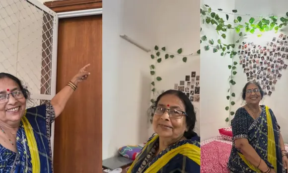 IIM Student's Room Tour Featuring Her Grandmother Goes Viral