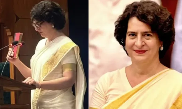 Priyanka Gandhi takes oath as MP from Wayanad