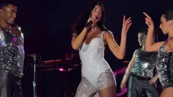 Dua Lipa Lights Up Mumbai