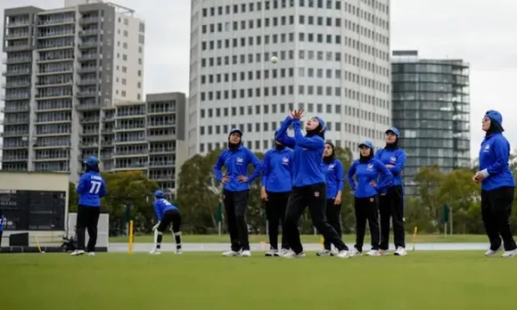 Afghanistan women cricketer played for the first time after fleeing from Taliban
