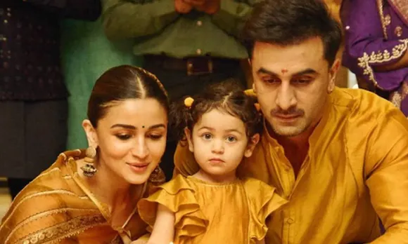 Alia Bhatt with Raha