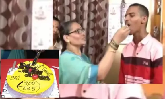 Karnataka student scored 32% marks in class 10 family celebrated 