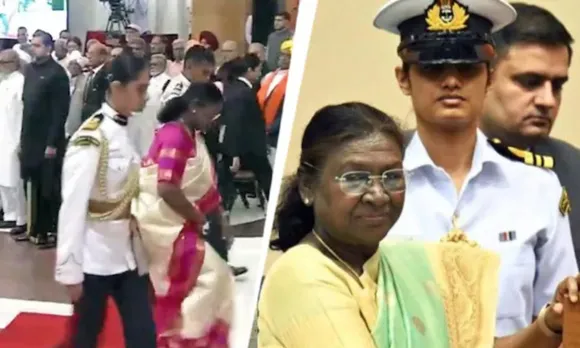 Yashasvi Solanki First Woman Naval Officer Appointed as Presidents ADC