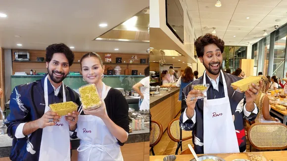 Ankush Bhagona Bakes with Selena Gomez