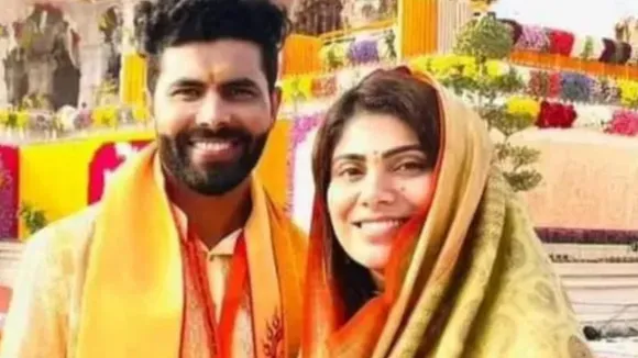 Rivaba Jadeja and ravindra 