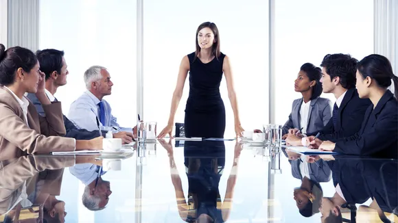 woman at workplace