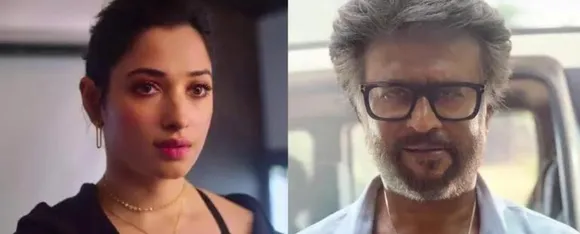 Tamanna bhatiya and rajnikant
