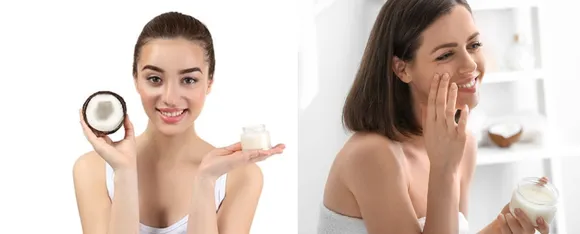 Coconut oil for skin