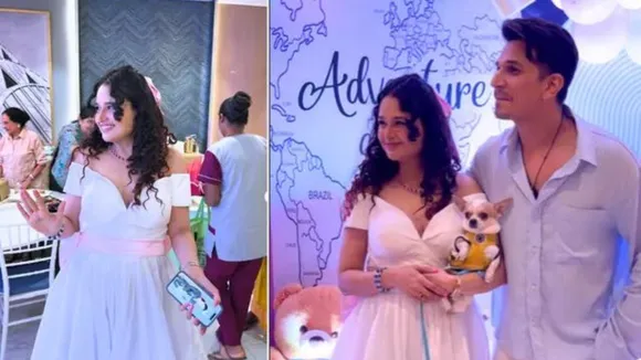 Prince Narula Yuvika Chaudhary Baby Shower Ceremony
