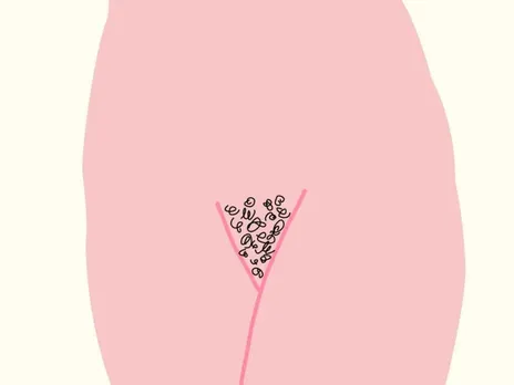 pubic hair (Glamour)