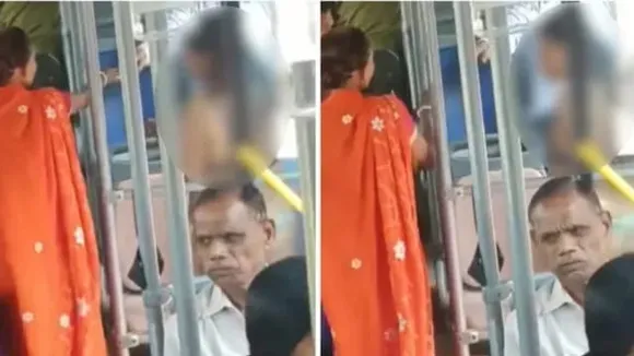 Woman Enters Delhi Bus Wearing A Bikini