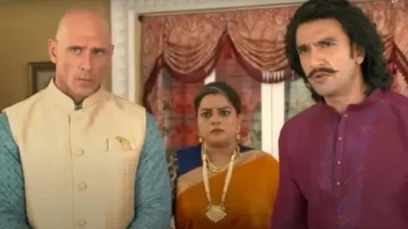 Ranveer Singh and Johnny Sins