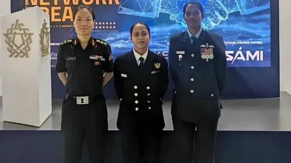 Indian Women Making Waves at World Defence Show in Riyadh
