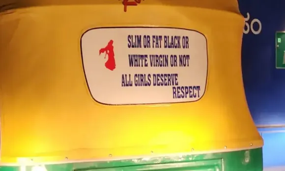 Bengaluru auto message about women Stirs Debate