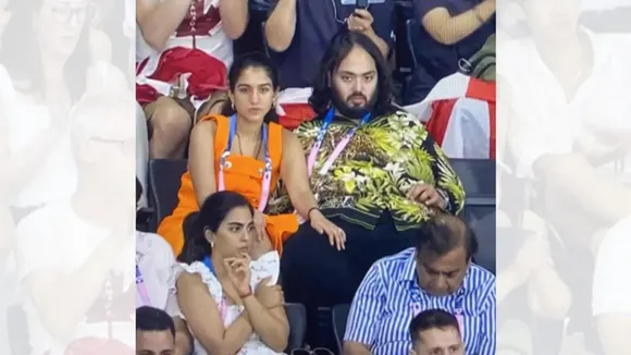 Ambani Family Celebrating India's Victory At Paris Olympics