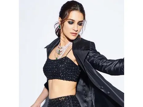 Kriti Sanon Black Fashion