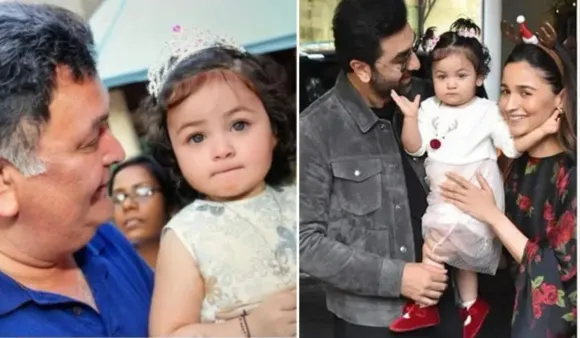 Rishi Kapoor And Raha