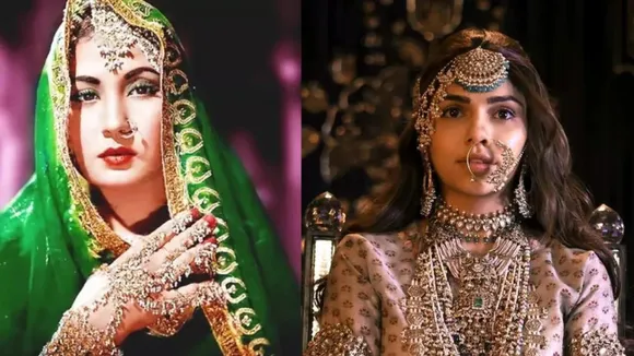 Sharmin Segal and Meena Kumari