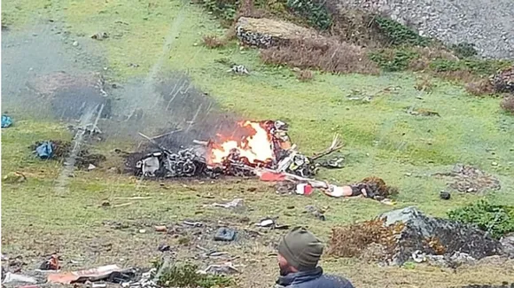 Helicopter Crash In Uttarakhand