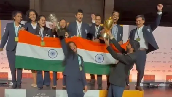 Indian Chess Teams Make History with First Ever Gold Medals