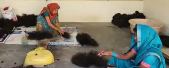 बालों का कारोबार