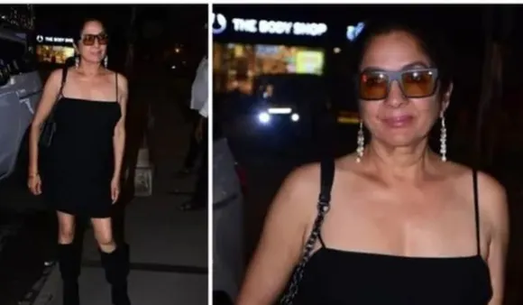 Neena Gupta Spotted Sporting A Short Dress
