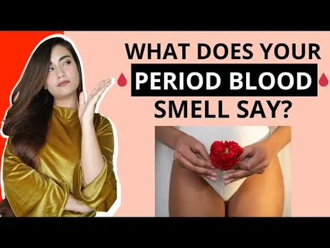 What does your period blood smell say?