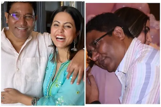 हिना खान स्वर्गीय पिता के साथ बिताया समय याद किया, कहा कीप स्माइलिंग इन हेवन