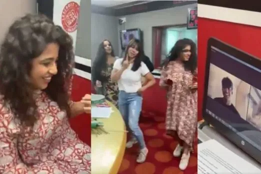 RJ मलिश्का ने गोल्ड मेडलिस्ट नीरज चोपड़ा के सामने किया ऐसा डांस, चोपड़ा हुए शर्म से पानी पानी