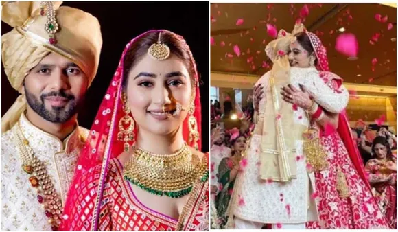 Rahul Vaidya-Disha Parmar wedding: दिशा परमार बनी राहुल की दुल्हनियाँ ,देखे शादी की तस्वीरें