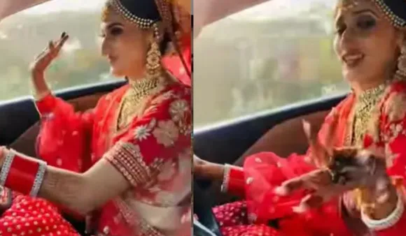 ड्राइव करके शादी में पहुंची दुल्हन, तो वीडियो हो गया वायरल: जानिए क्यों वायरल हो रही देसी ब्राइड?