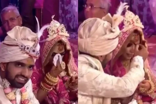 Viral Video: नाक पर एक्स्ट्रा सिंदूर गिरने के बाद दूल्हे ने ब्रश से दुल्हन का मेकअप ठीक किया