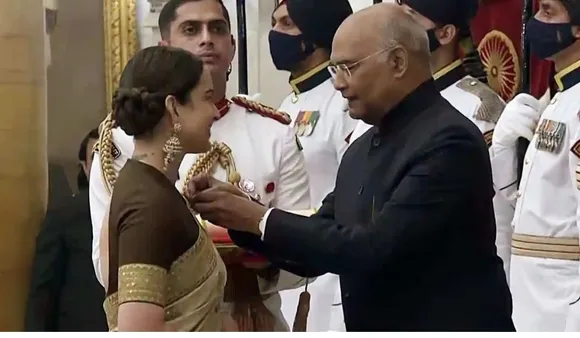 Kangana Ranaut Padma Shree Award: कंगना रनौत को पद्मा श्री अवार्ड मिलने पर कंगना ने कहा उनसे जलने वाले लोगों को मिला जवाब