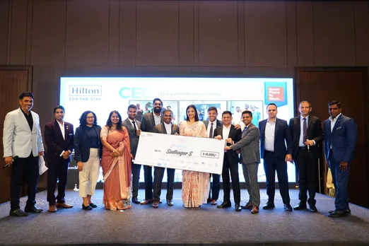 Sudhagar S Hilton Garden Inn Bengaluru Embassy Manyata Business Park CEO Light Warmth Award