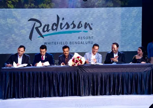 The signing of Radisson Resort Whitefield Bengaluru