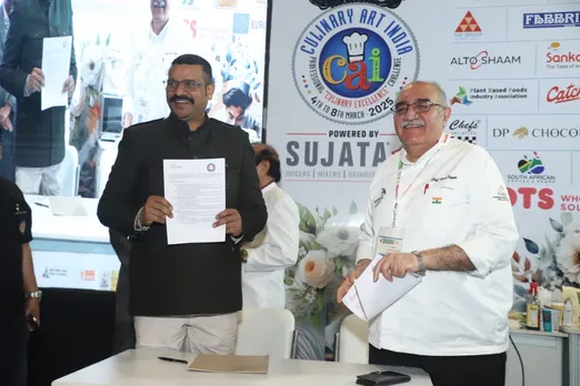 HPMF and Indian Culinary Forum Sign Landmark MoU at AAHAR 2025 