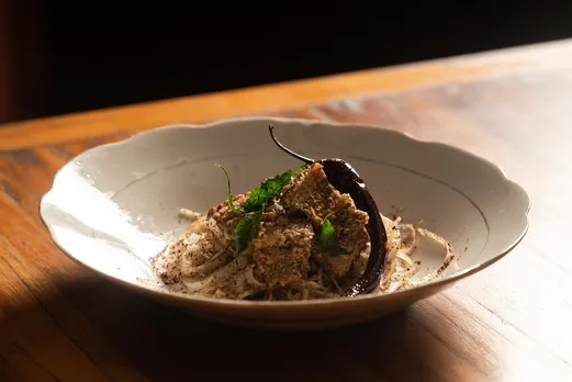 Crispy Porkbelly with Chayote and Perilla Salad by Chef Aketoli H Zhimomi