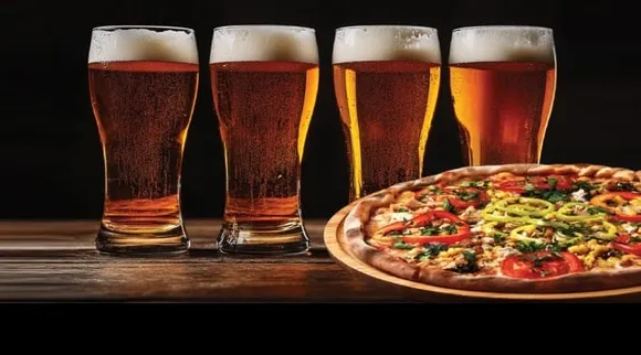 vapor beer pizza