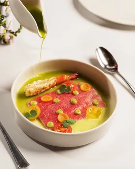 Tiger Prawn and Hass Avacado Aguachile 