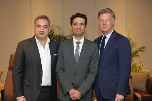 R to L Sebastien Bazin, Chairman and CEO, Accor; Sidharth Gupta, Co-founder & CEO, Treebo Hospitality Ventures; Gaurav Bhushan, Director at Accor India