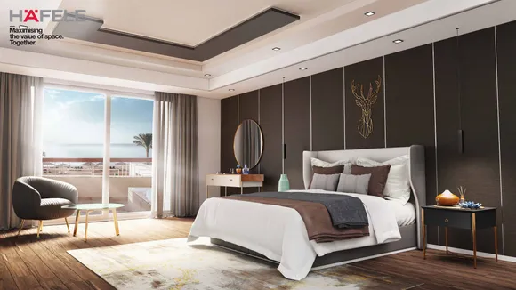 Hafele Lighting  Stanford Series Architectural Lights by Hafele-Hotel Room