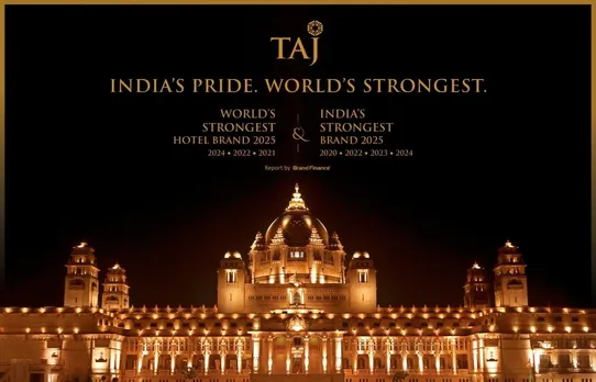 TAJ, A GLOBAL ICON OF HOSPITALITY IS WORLD'S STRONGEST HOTEL BRAND 2025  (2)