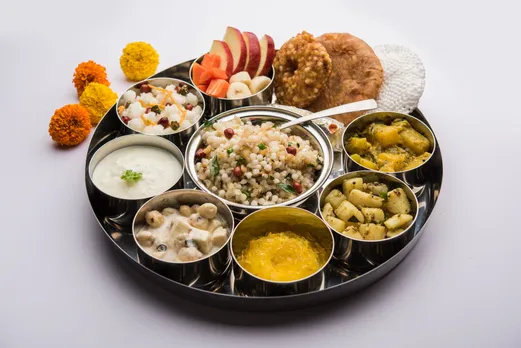 Navratri Thali at Grand Hyatt Gurgaon