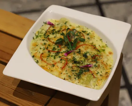 Radisson Outer Ring Road_Brussels sprouts shallot & small potatoes gratin