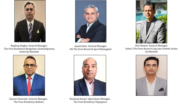 New Appointments- The Fern Hotels & Resorts  Series by Marriott Strengthens Managerial Leadership Team With New Appointments Across Key Properties (1)