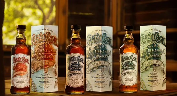 Madhuca I, II, III.png Crazy Cock Single Malt whisky