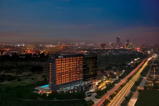 1_Hotel Facade - Hilton Gurugram