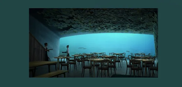 First European underwater Restaurant