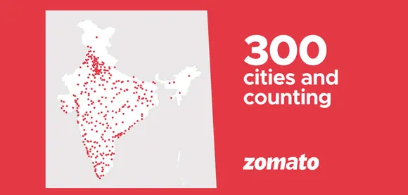 Zomato expands food delivery services to 300 cities